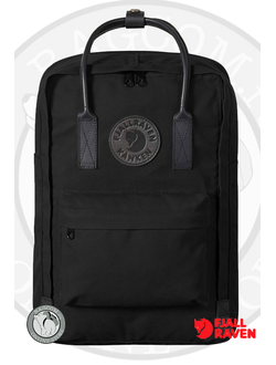 Рюкзак Fjallraven Kanken No.2 Laptop 15 Total Black