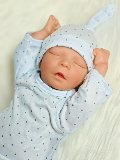 Кукла Реборн мальчик Алёша (мягконабивная)