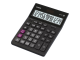 Калькулятор настольный CASIO GR-14T-W (210х155 мм), 14 разрядов, двойное питание, черный, GR-14T-W-EP