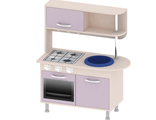 Игровая зона "Кухня"  СР-АД-52 850х1000х400 мм