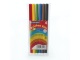 Фломастеры 6 ЦВЕТОВ CENTROPEN "Rainbow Kids", трехгранные, смываемые, вентил.колпачок, 7550/6ET, 7 7550 0602, 10 наборов