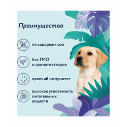 Florida (Флорида) влажный корм (консерва) для щенков с ягненком и черникой, 240 г