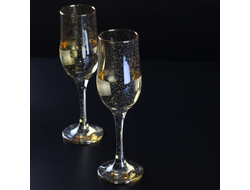 Бокал для шампанского "мед-снег"