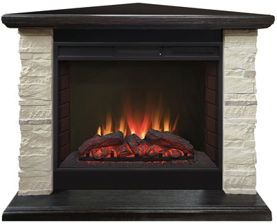 Угловой электрокамин Кимберли BL M7 с очагом Sparta 25.5 LED