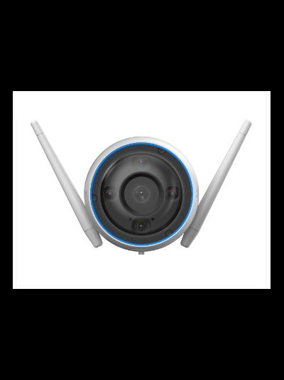 EZVIZ H3 3мп уличная WiFi видеокамера, детекция и отслеживание движения, цветная ночная съемка встроенный микрофон, с DVR. Full HD 3 Mp, объектив 2,8мм.