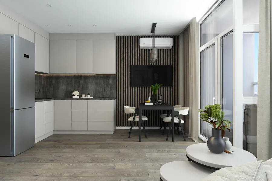 Гарден. Апартаменты 42 м.кв.