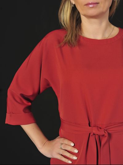 Платье: 622-0324 кирпичный