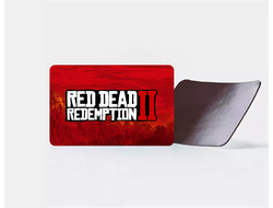 Магнит виниловый RED DEAD REDEMPTION 2,РЕД ДЕАД РЕДЕМПТИОН 2 №8