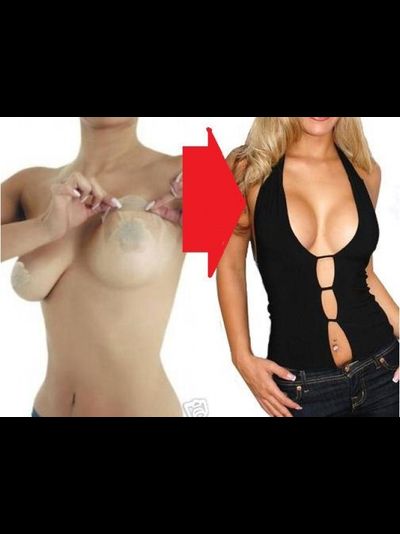 Bare &amp; Lifts - невидимые наклейки для поднятия груди, 2 упаковки (20 шт.)