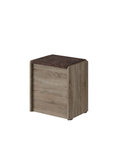 Пуф Чикаго тип 1 Дуб сонома трюфель (Бонмебель)