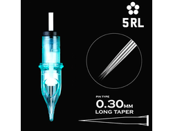 5 RLLT / 0,30mm - Round Liner Long Taper "Aurora Gen 2"