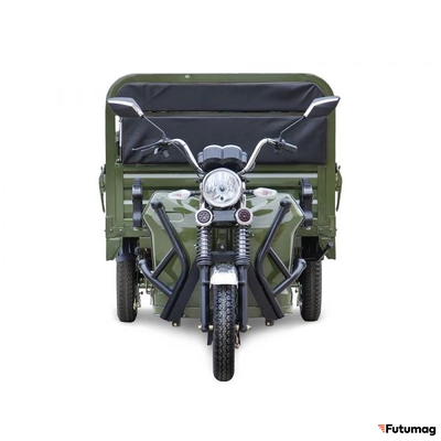 Электротрицикл Rutrike D4 Next 1800 60V1200W зеленый