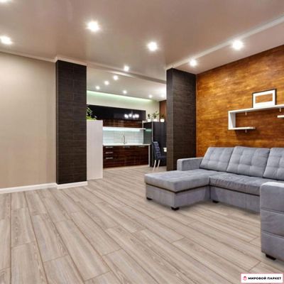 Ламинат Kronostar SymBio Groove Ясень Лерма D7085 33 класс толщина 8 мм с фаской 2.131 м2