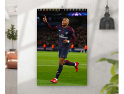Календарь перекидной Kylian Mbappe Lottin, Килиан Мбаппе Лоттен №3