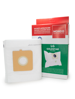 Мешки для пылесоса LG / Moulinex LG201M, 4 шт + фильтр, микрофибра