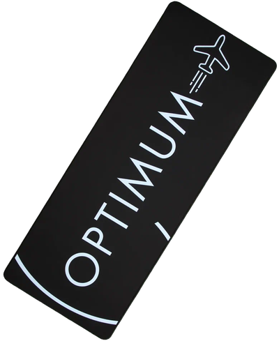 Большой игровой коврик для мыши Optimum, черный-белый