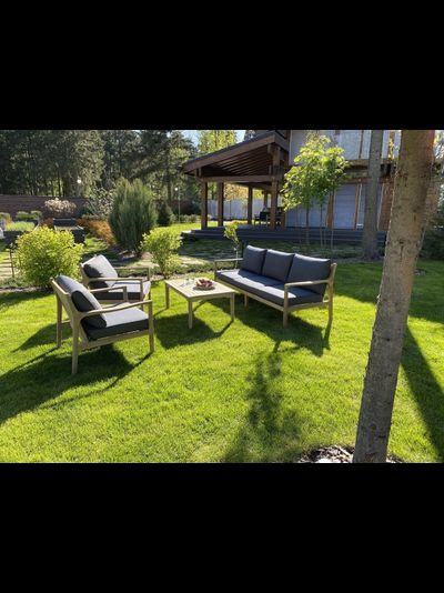 Диванная группа Rio L  из массива акации