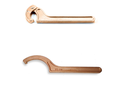 Ключи КГШ и КГЖ для круглых шлицевых гаек, омедненные