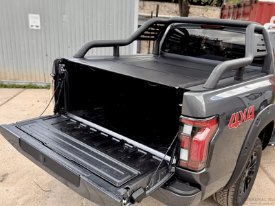 Крышка HAL для Foton Tunland V9 жёсткая 4-х секционная алюминиевая с доборами