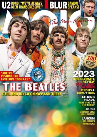 Mojo Magazine January 2024 The Beatles, U2, Blur, Talking Heads, Rush, Lancum Inside, Intpressshop