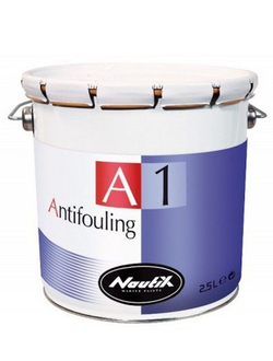 Необрастающая краска «NAUTIX А1» однокомпонентная для корпусов из алюминия со скоростью до 45 км/ч НИЖЕ ВАТЕРЛИНИИ 2.5л.