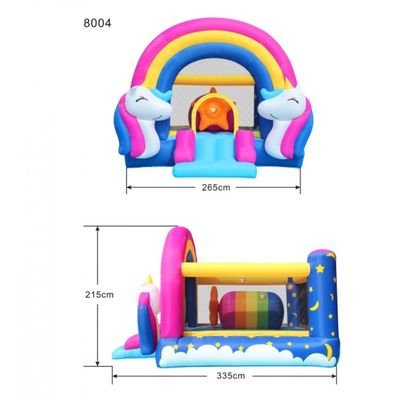 Надувной батут «Сказочный единорог»