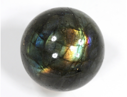 Шар Лабрадорит, Мадагаскар (40 мм, 85 г) №35338