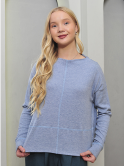 Джемпер 660-0424 голубой