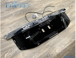 Накладка на багажник Toyota Prado 150 13-17 черная +хром