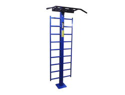 Уличный тренажер турник двухуровневый со шведской стенкой AVU040