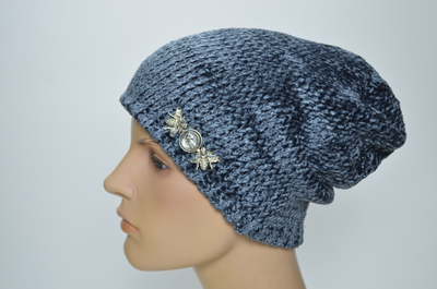 Шапка Vizio 6100 CL голубая