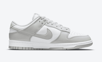 Nike grey dunks best sale
