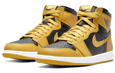 спортивные мужские кроссовки Nike Air Jordan 1 High Retro OG 'Pollen' 555088-701