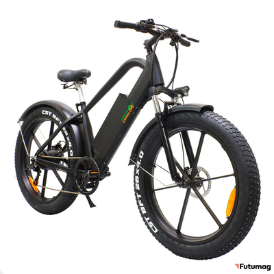 Электровелосипед GreenCamel Хищник (R26FAT 500W 48V 10Ah) Алюм, 6скор черный