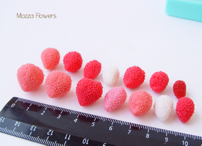 "Гигантская земляника" Силиконовый молд