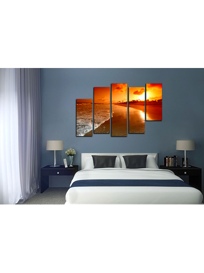 Модульная картина "Удивительный вечер"