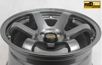 Комплект дисков R16 8,0J ET+28 4*100 RAYS Volk Racing TE37 SL Графит (D088)