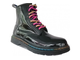 Обувь Dr. Martens 1460 Rainbow Patent черные