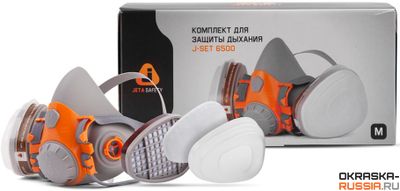 Комплект для защиты дыхания JETA SAFETY J-SET 6500-M