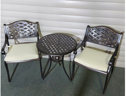 Комплект мебели из алюминия Paris 60