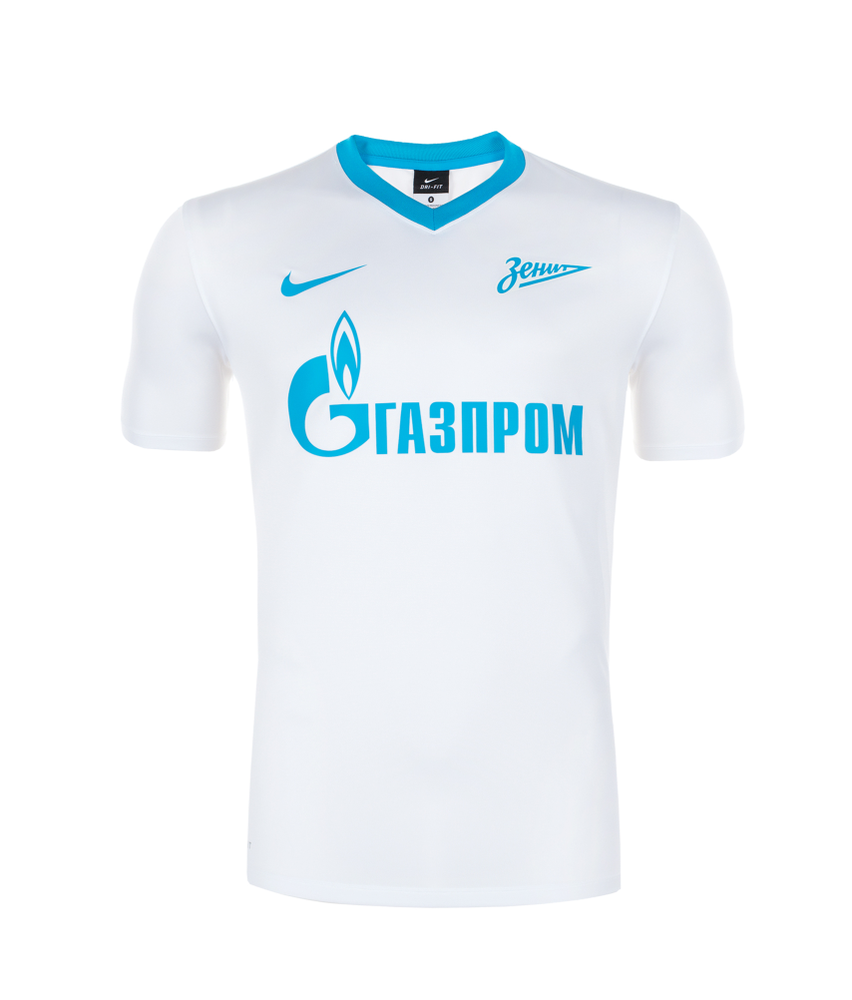 Футболка Газпром Зенит белая