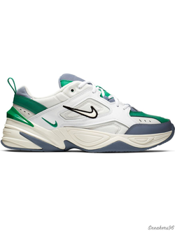 Nike M2k Tekno White/Navy/Green Мужские (41-45)