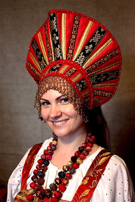 ТРАДИЦИОННАЯ КОЛЛЕКЦИЯ - Кокошник "роскошный"