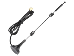 Уличная антенна WiFi (2,4/5 Ггц) с кабелем 3 метра и с магнитным основанием. (Разъём SMA Male) для систем беспроводного видеонаблюдения (усиление 11 Дб)