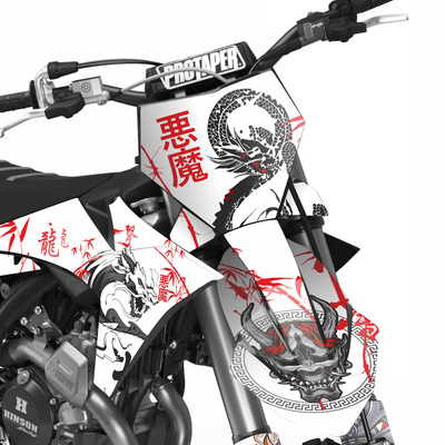 Наклейки на мотоцикл KTM 250 - 450 EXC 2024 SX SXF 2023-2024/GR8 2024 #6476-2