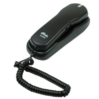 Проводной телефон RITMIX RT-003 (черный)
