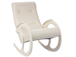 Кресло-качалка Модель 3 (013.003) Сливочный каркас