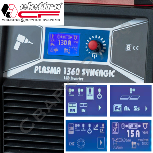 Установка плазменной резки Cebora Elettro Plasma 1360 Synergic LCD