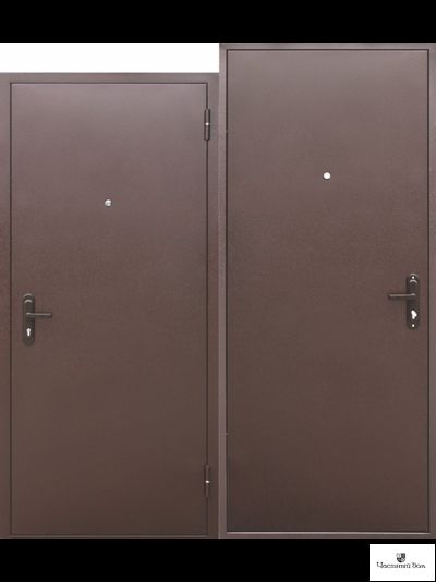 Дверь металлическая СТРОЙГОСТ металл/металл