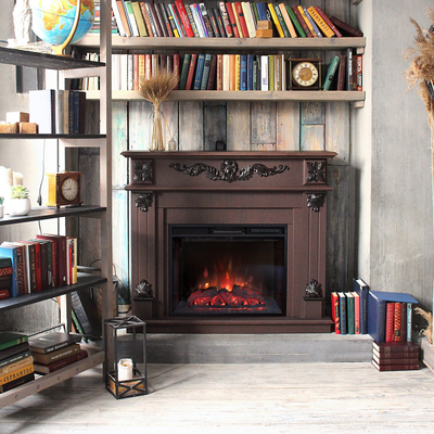 камин Philadelphia DN с очагом Sparta 25.5 LED